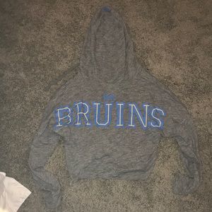 Cropped Pink UCLA sweatshirt